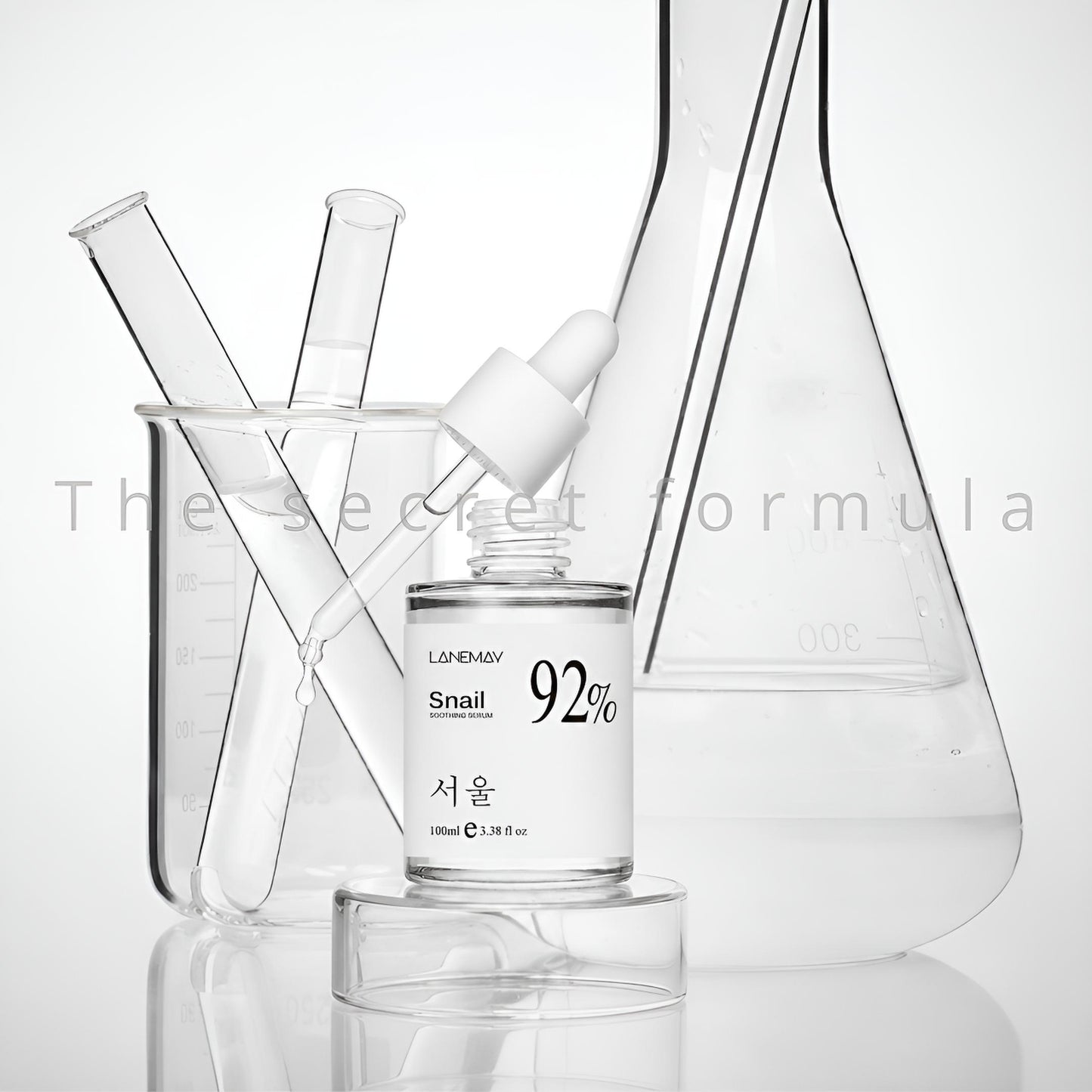 Sérum Facial - 92% Muco de Caracol Nutritivo e Calmante