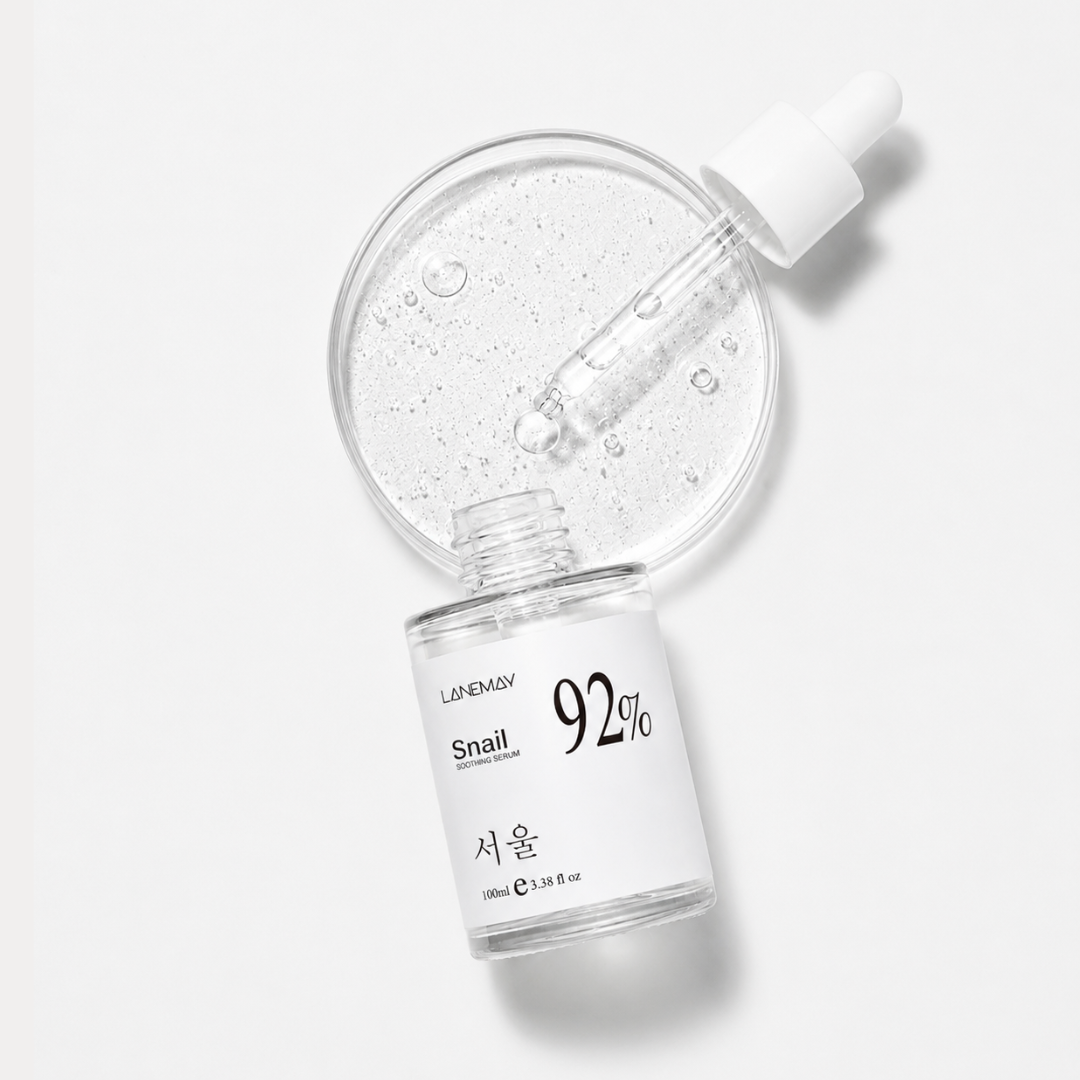 Sérum Facial - 92% Muco de Caracol Nutritivo e Calmante