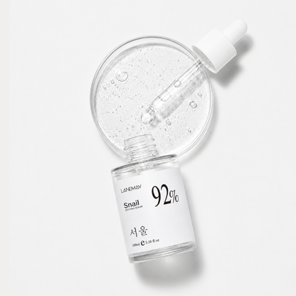 Sérum Facial - 92% Muco de Caracol Nutritivo e Calmante