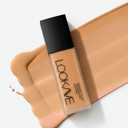 LOOKAVE - Base Líquida, Acabamento Natural