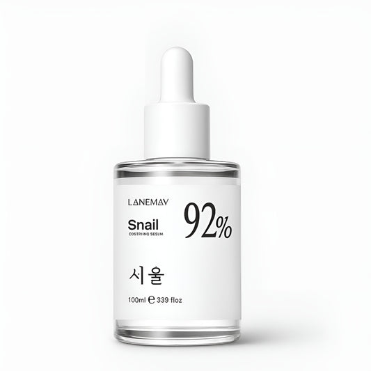 Sérum Facial - 92% Muco de Caracol Nutritivo e Calmante
