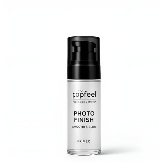 POPFELL - Primer Photo Finish — Alisa, Uniformiza e Prepara a Pele para a Maquiagem